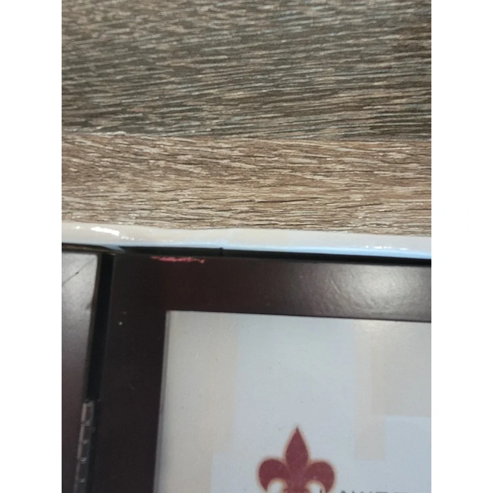 Lawrence Frames Triple Photo Frame Dark Wood Finish for 4x6 Photos #HH - Picture 2 of 4